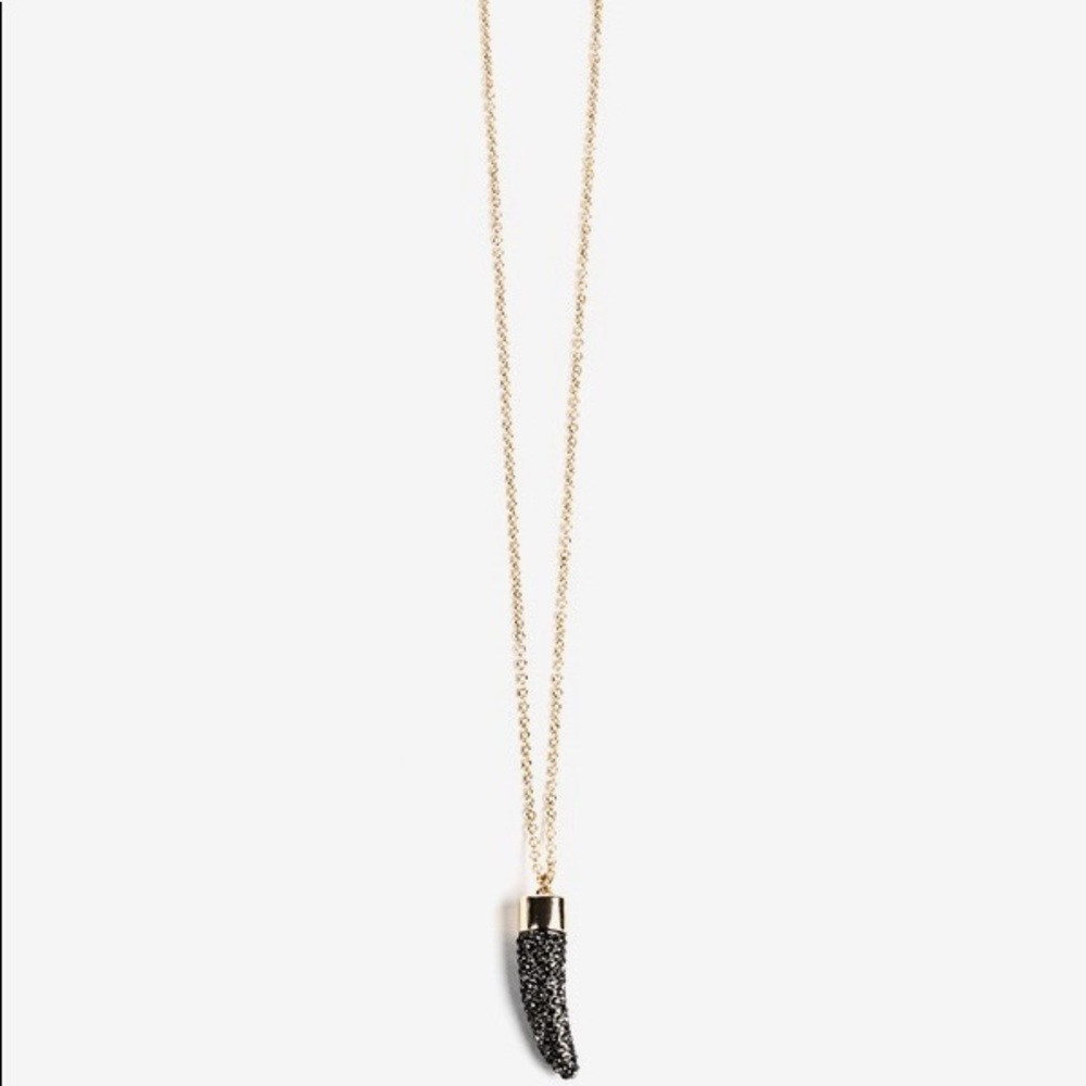 Pave Tusk Pendant